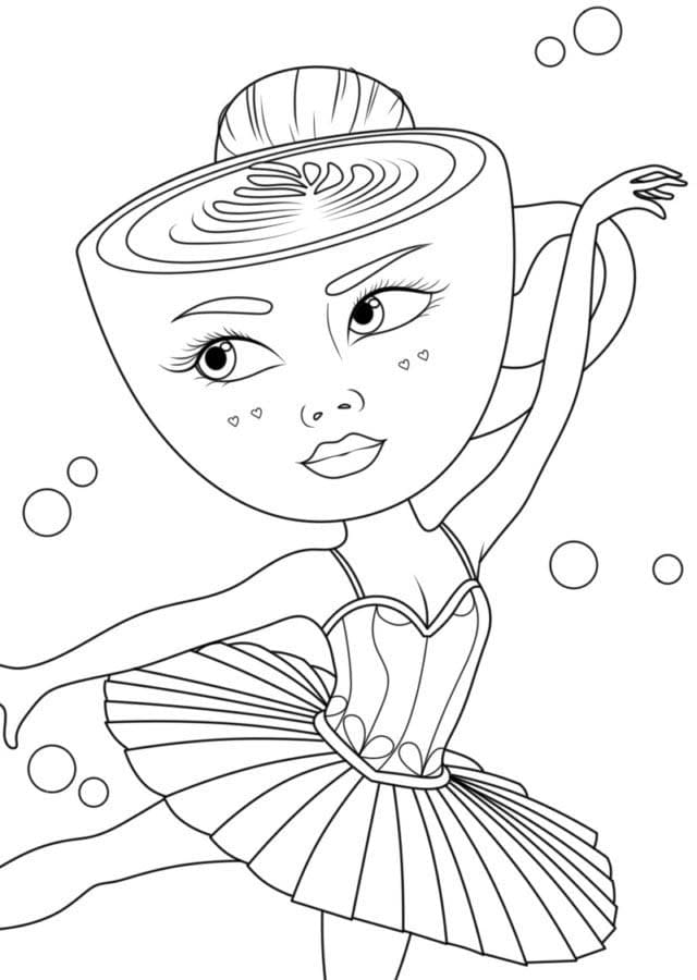 Tarian Brainrot Ballerina Cappuccina