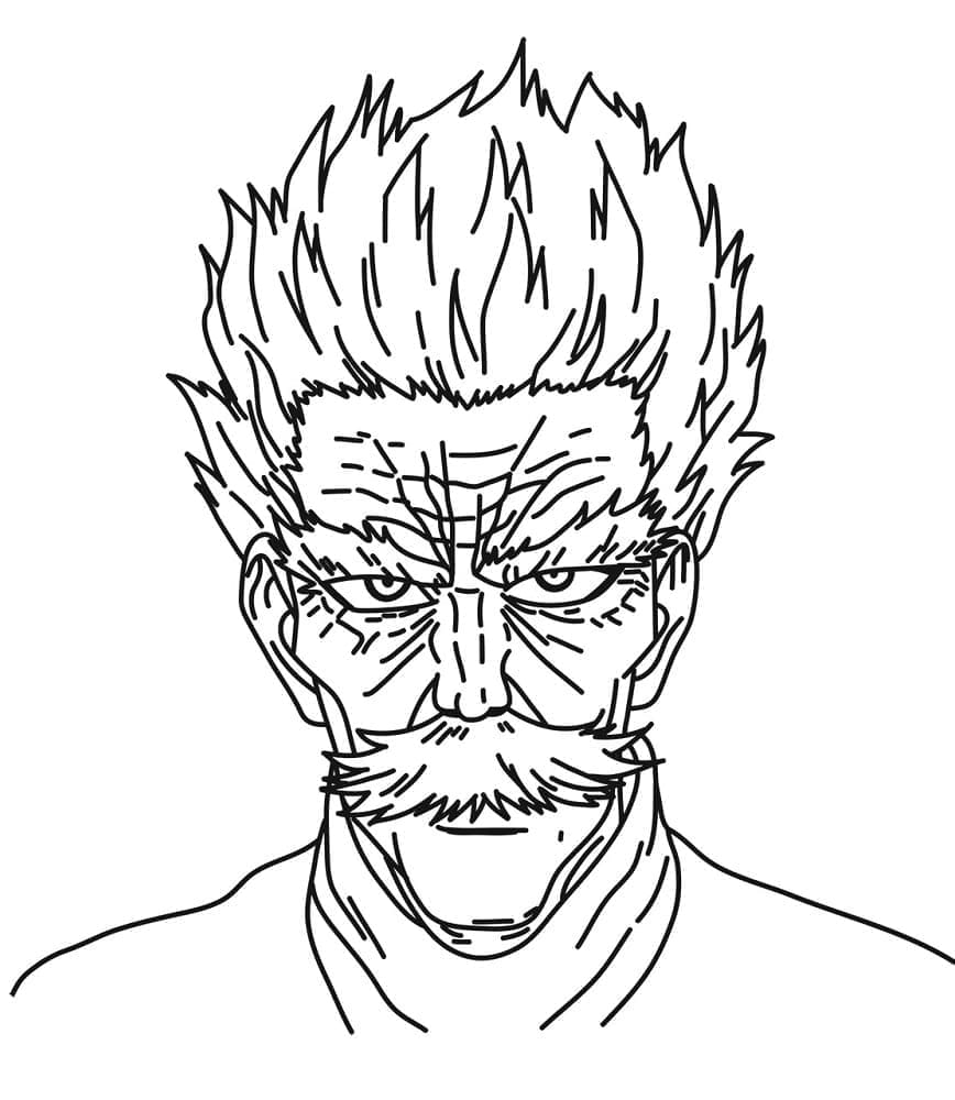 Bang dari Anime One Punch Man