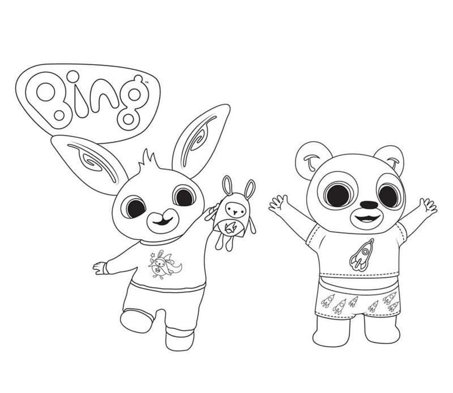 Bing Bunny dan Pando
