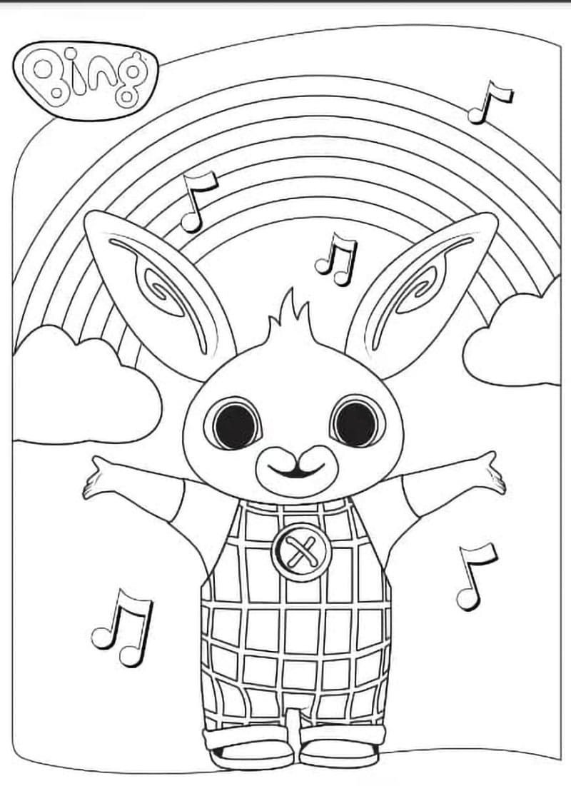 Bing Bunny dan Rainbow