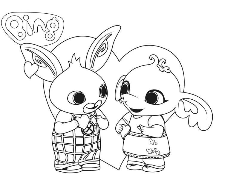 Bing Bunny dengan Sula