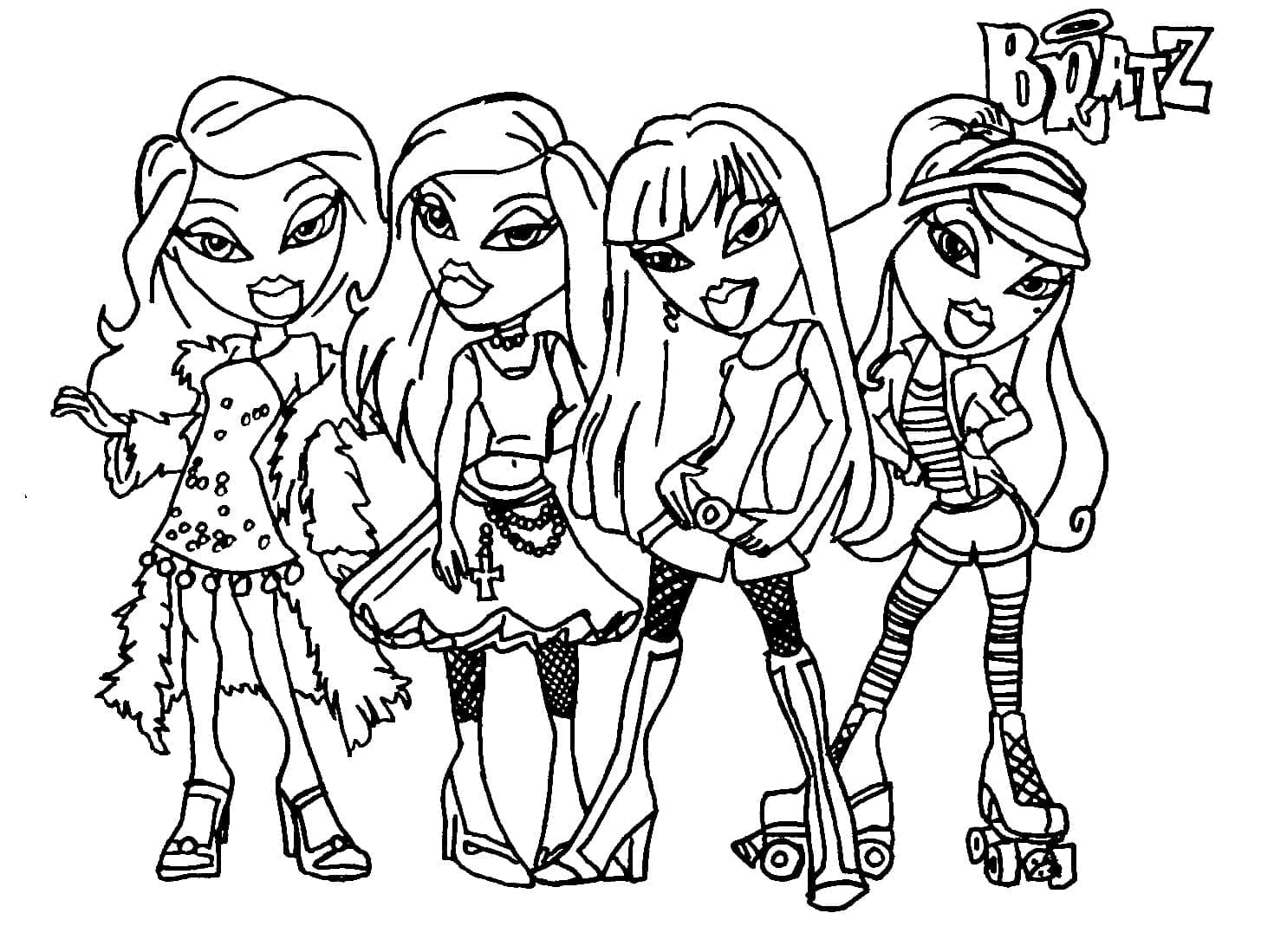 Bratz Girls yang Dapat Dicetak