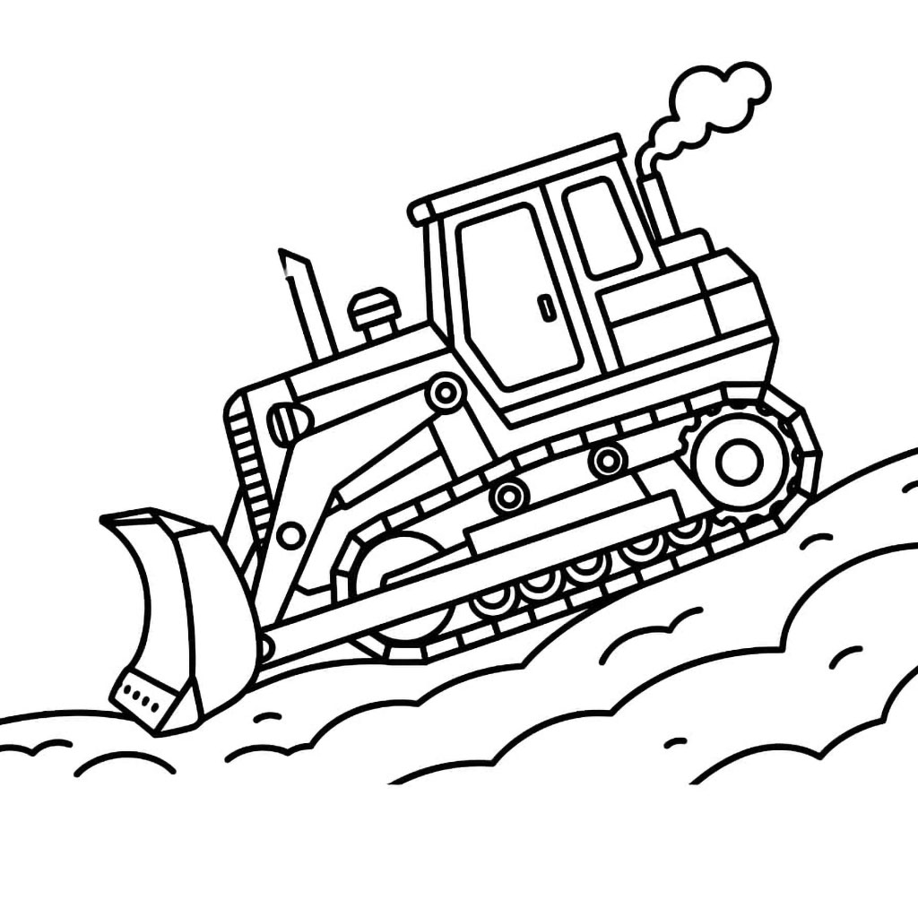 Buldoser pendaki bukit