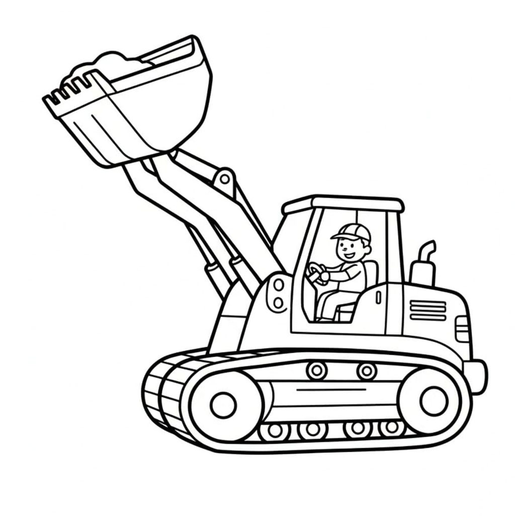 Buldoser sistem ember angkut