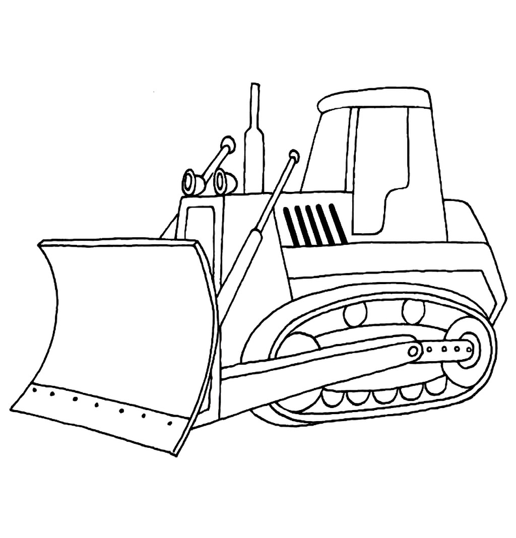 Buldoser untuk print