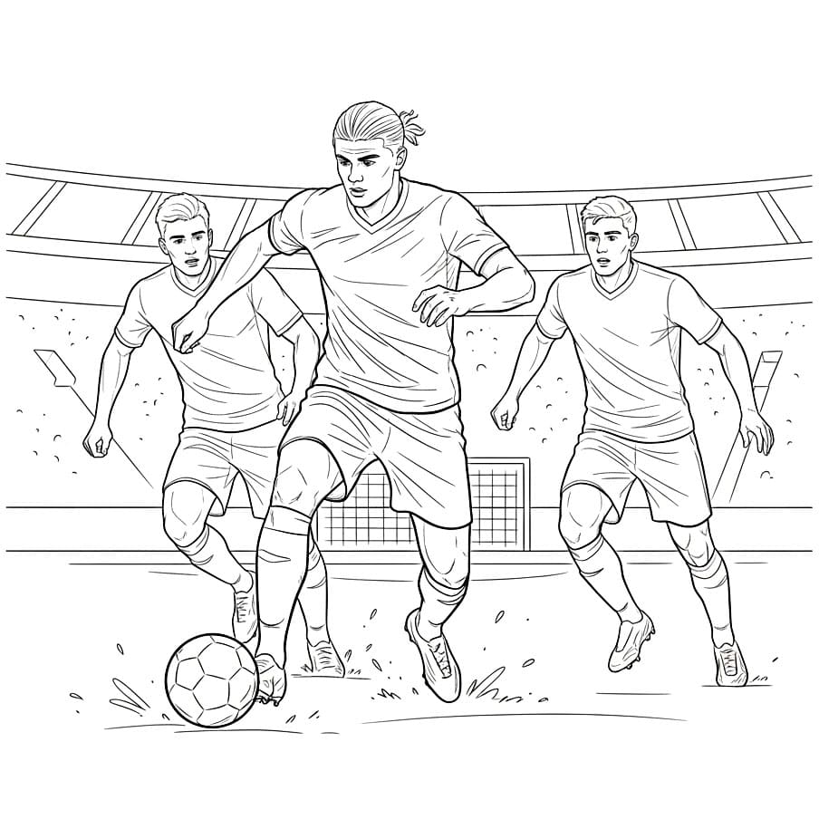 Dribbling Erling Haaland