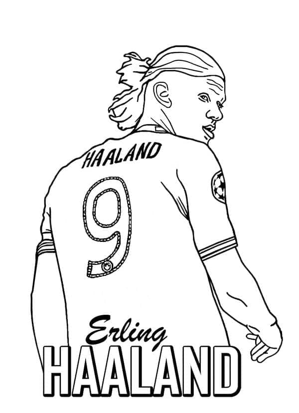 Erling Haaland di Manchester City