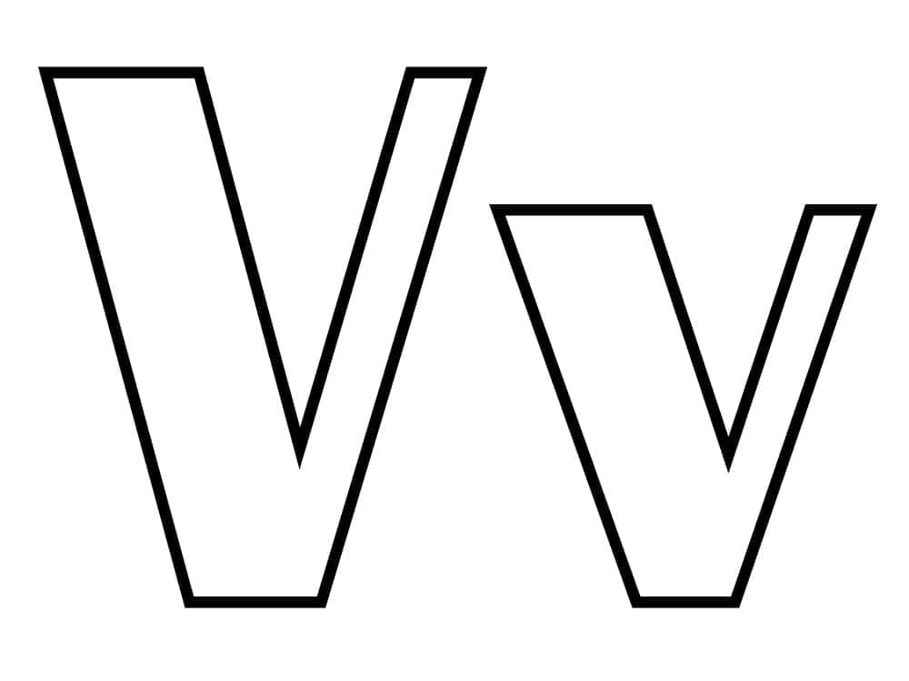 Huruf V untuk Anak-Anak