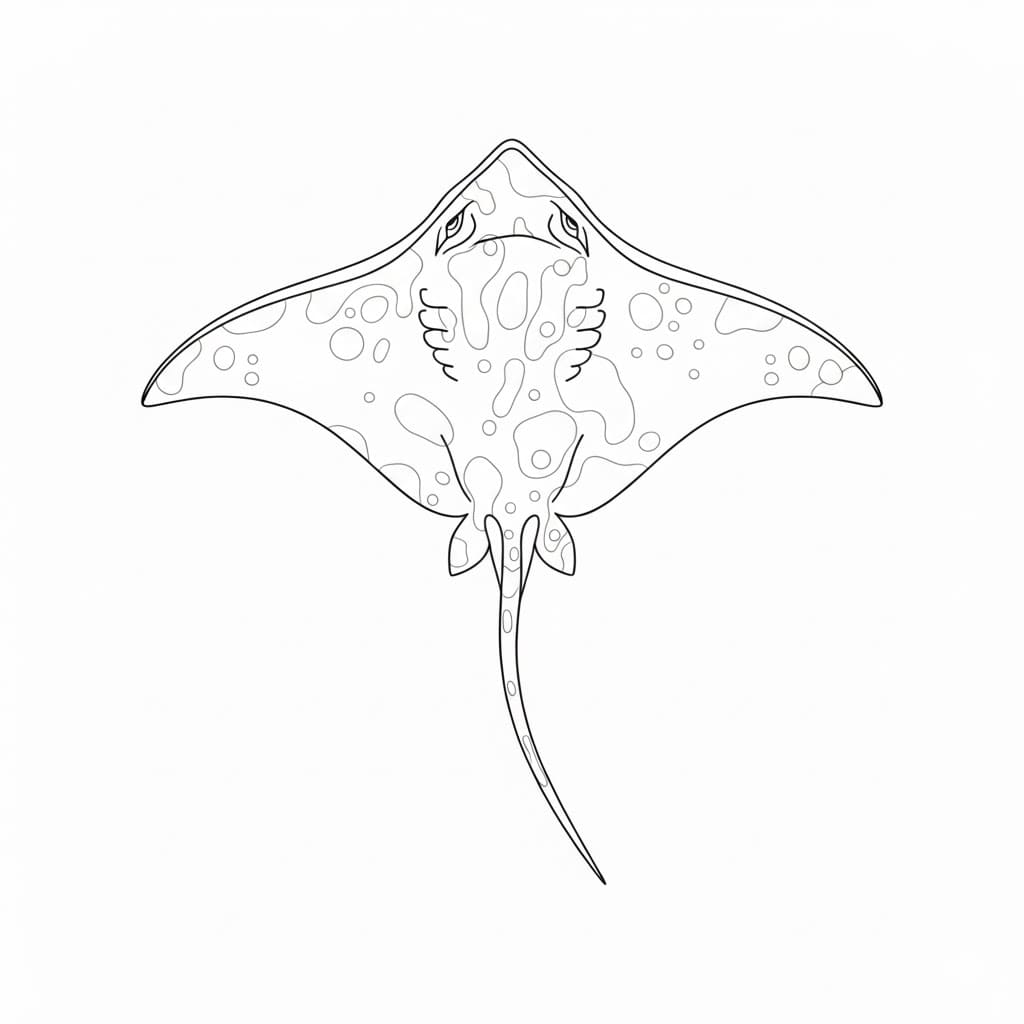 Ikan Pari Sirip Lebar