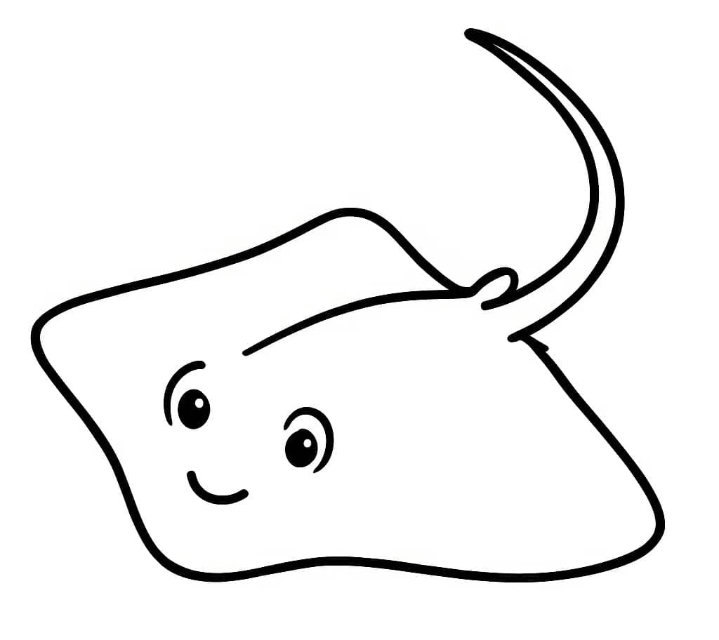 Ikan Pari yang Sangat Sederhana