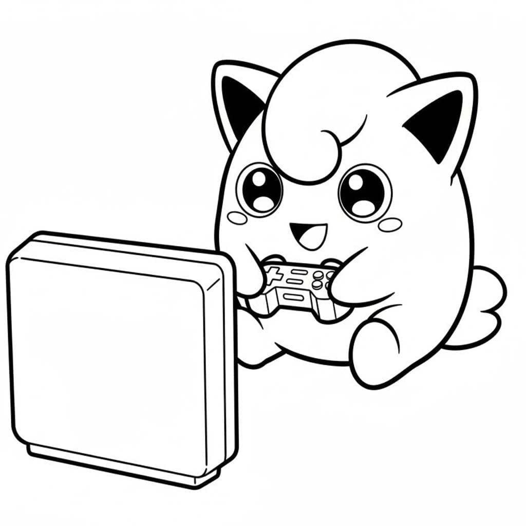 Jigglypuff bermain game