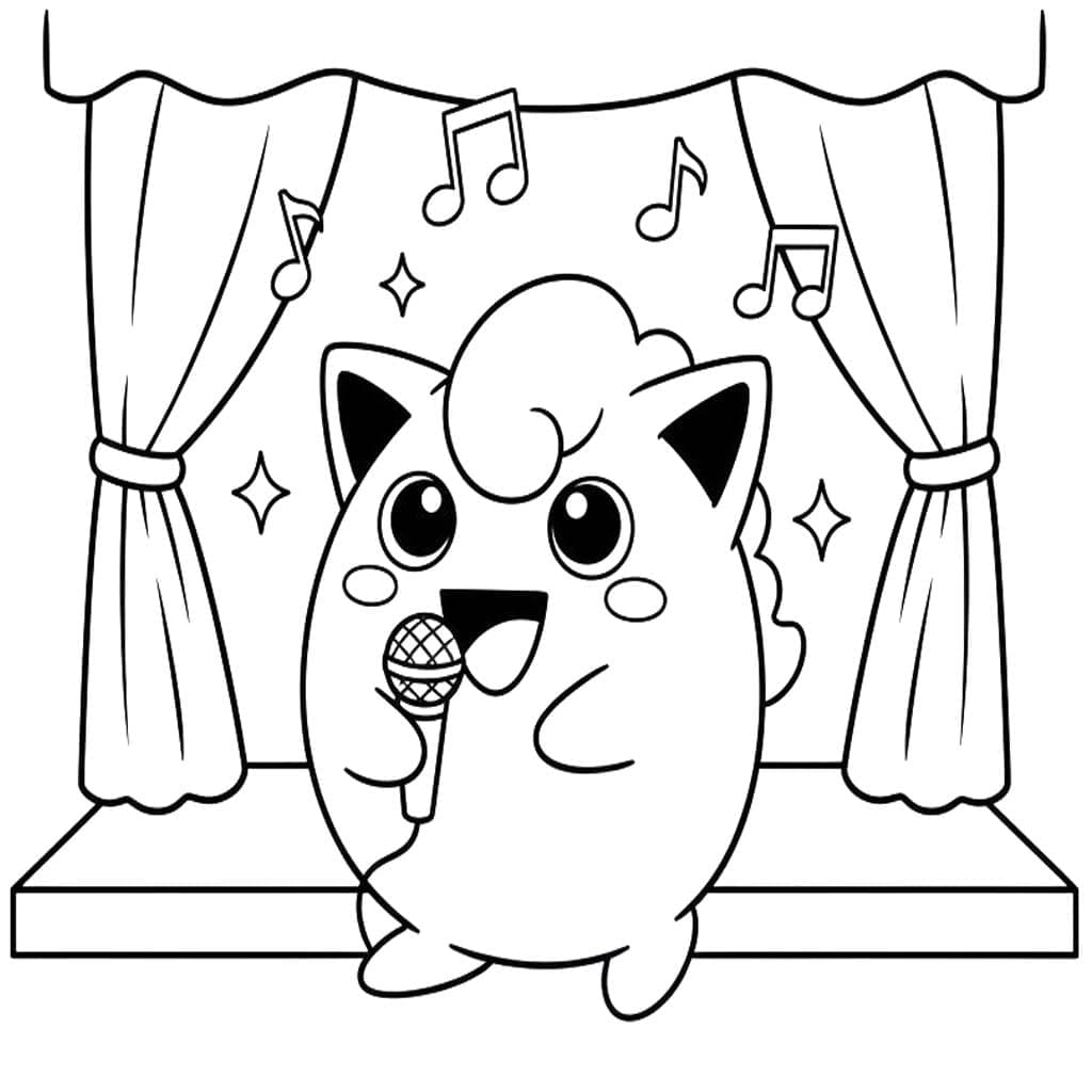 Jigglypuff bernyanyi