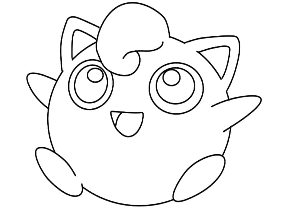 Jigglypuff Gratis yang Dapat Dicetak