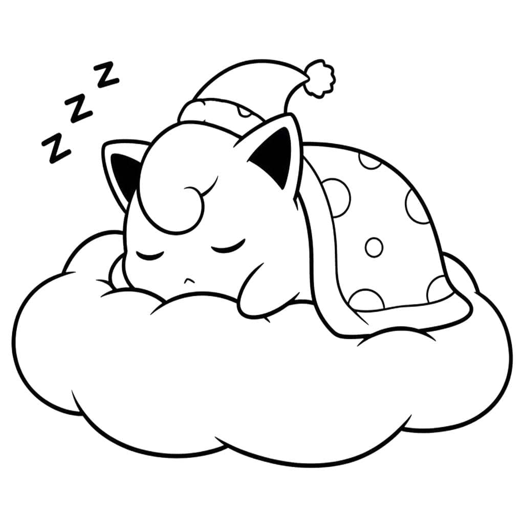 Jigglypuff sedang tidur