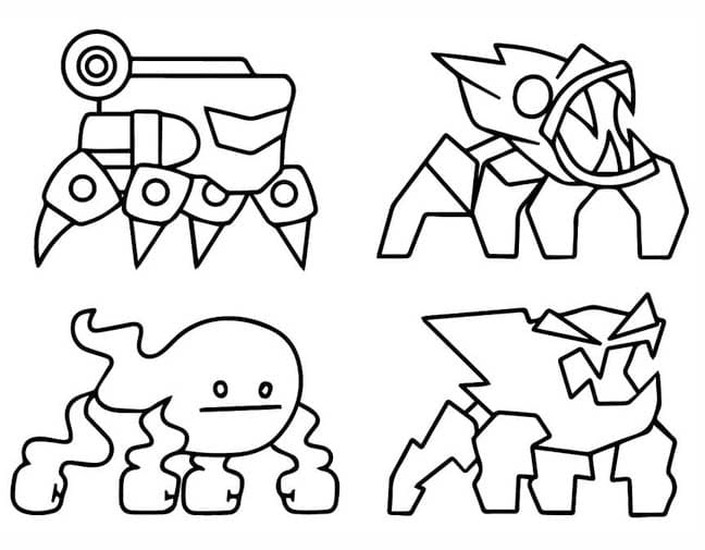 Karakter Mini Geometry Dash