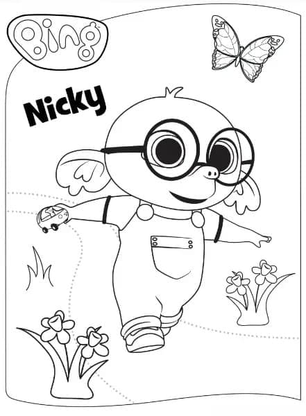 Nicky dari Bing Bunny