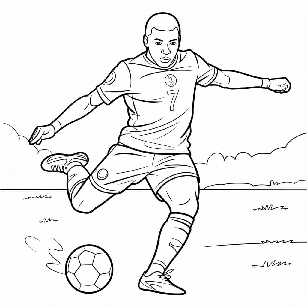 Penembakan Kylian Mbappe