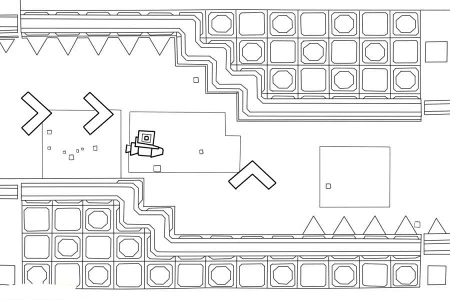 Perjalanan Geometry Dash
