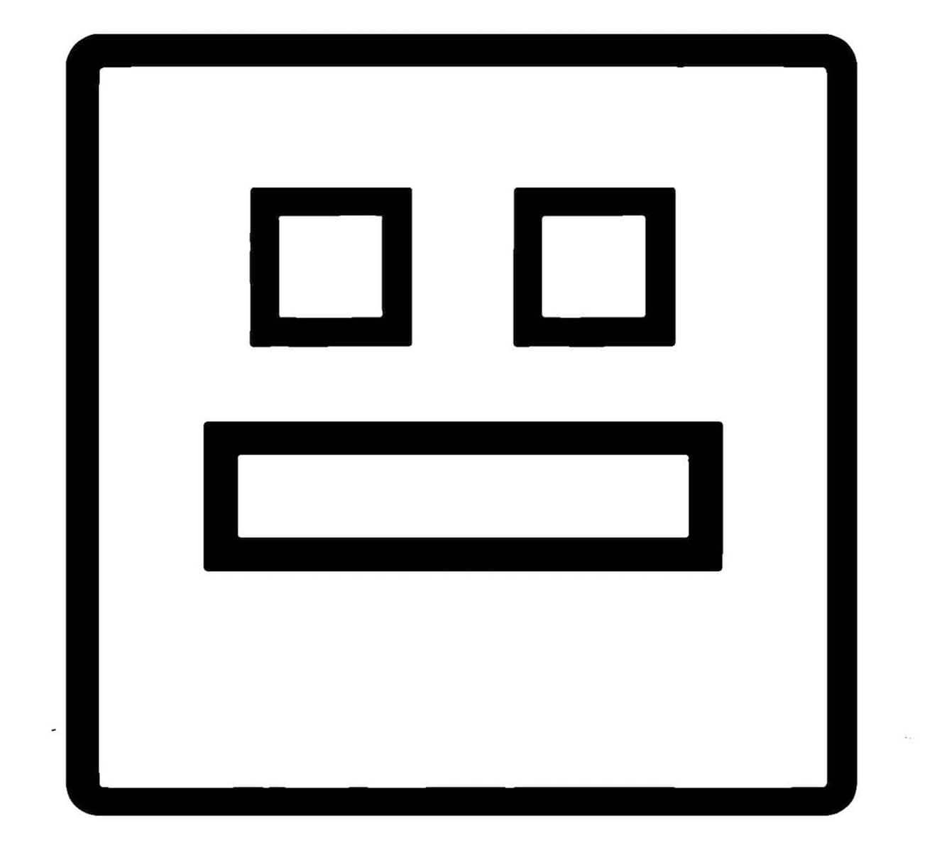 Persegi Sederhana Geometry Dash