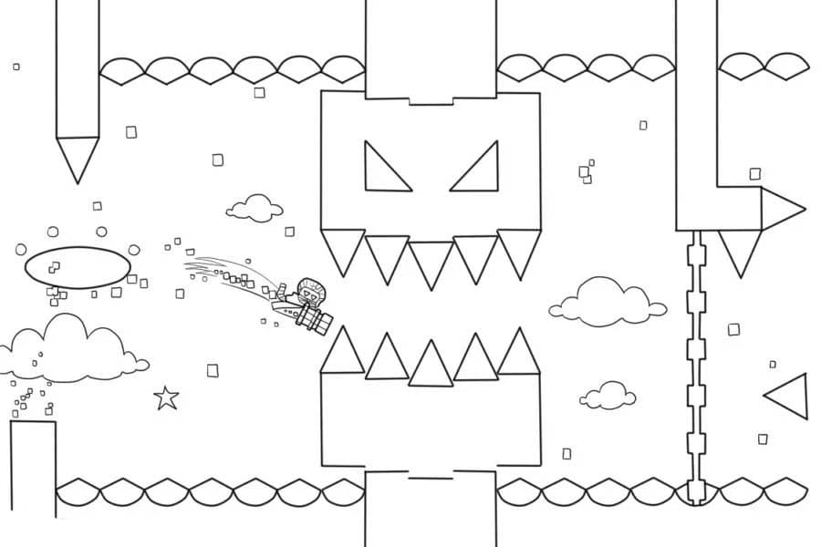 Portal Ruang Geometry Dash