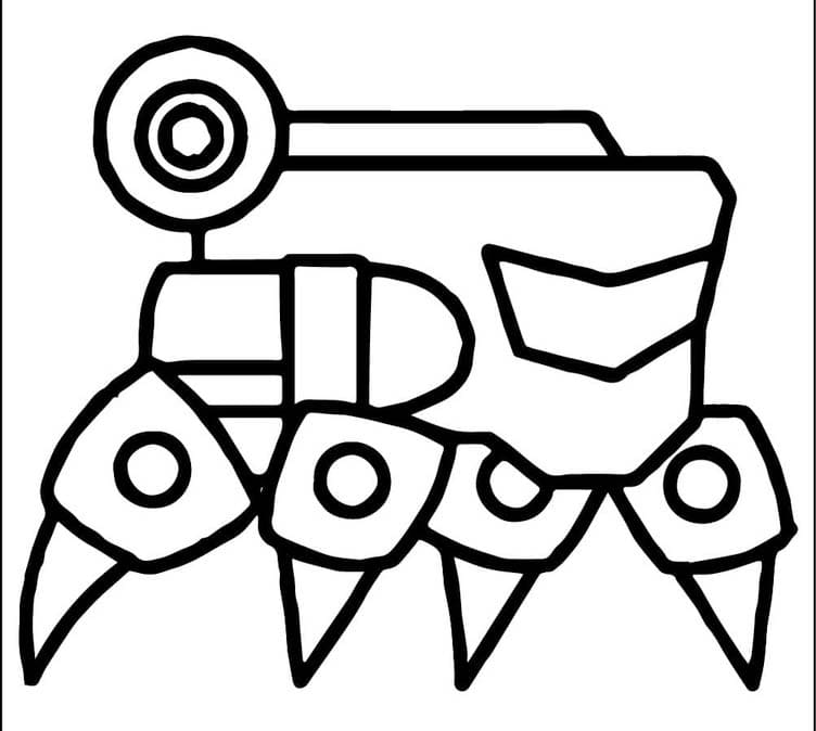 Robot Pejalan Geometry Dash