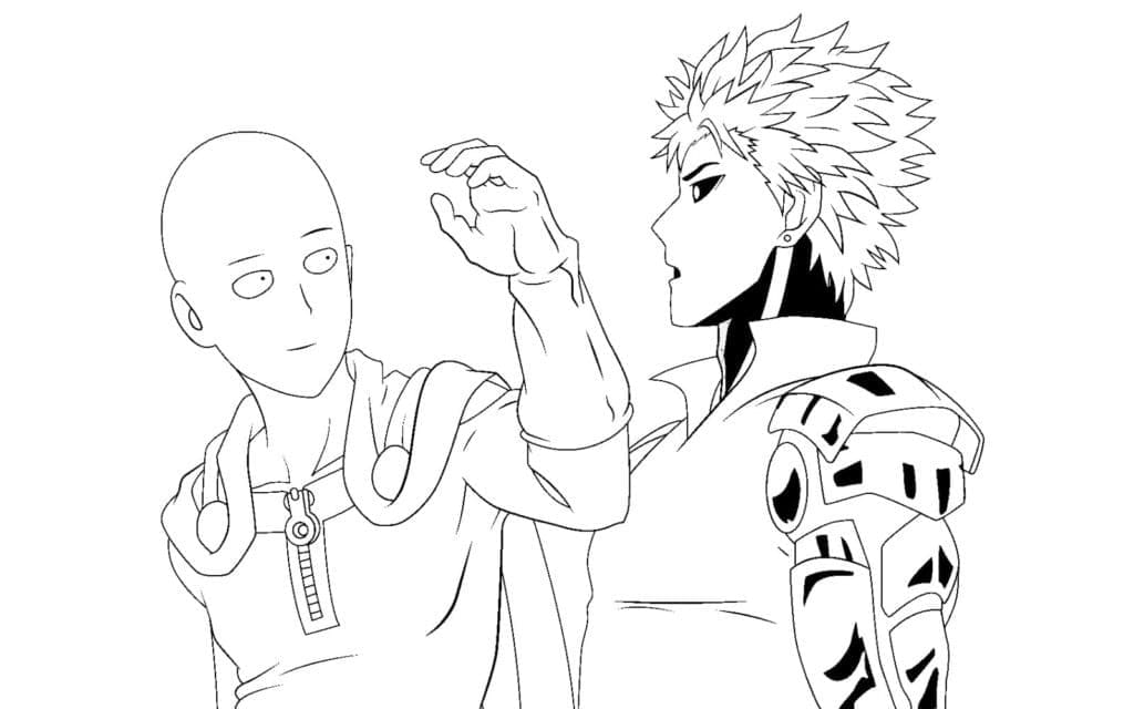 Saitama dan Genos