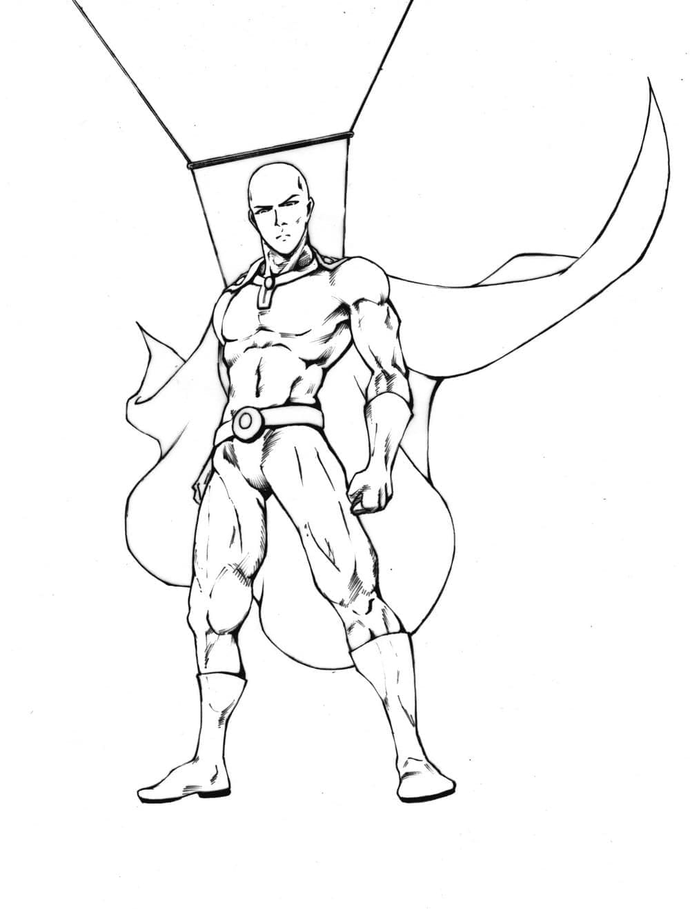 Saitama dari One Punch Man