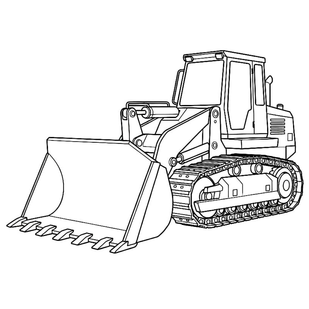 Sekop besar buldoser