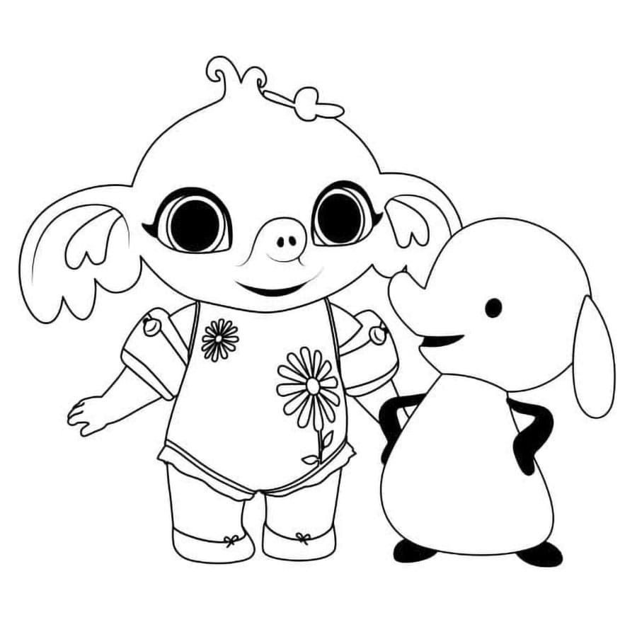 Sula dan Amma dari Bing Bunny