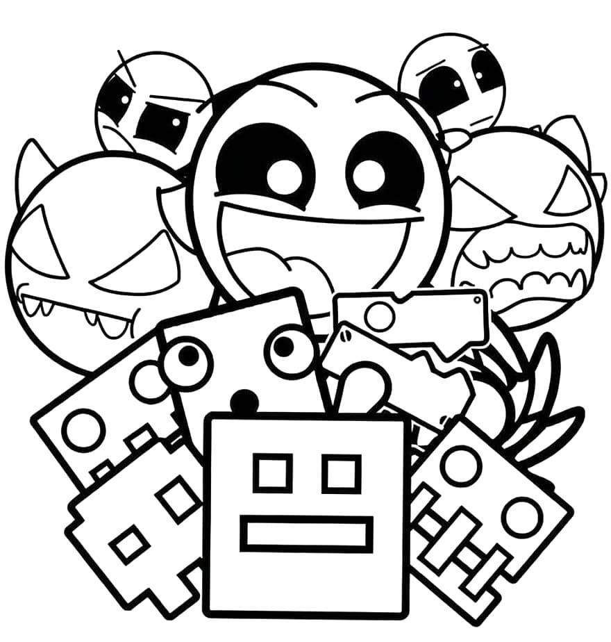 Teman-teman Geometry Dash