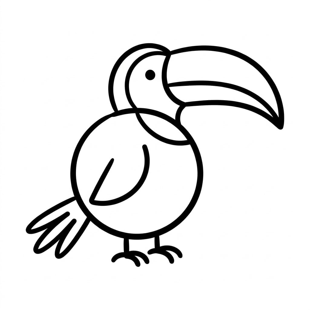 Toucan Kartun Lucu