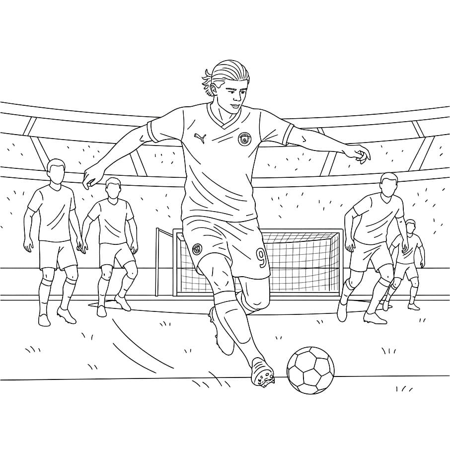 Umpan Erling Haaland