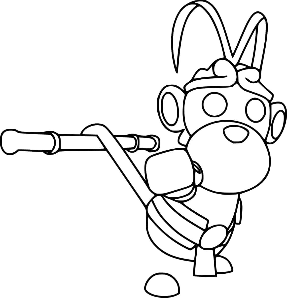 Adopt Me Raja Monyet