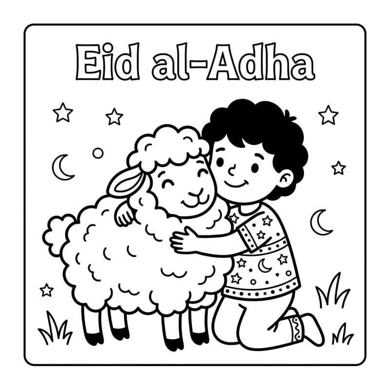 Anak dan Domba Idul Adha