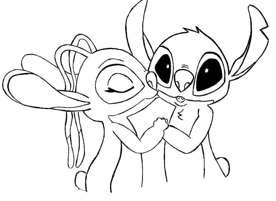 Angel dan Stitch