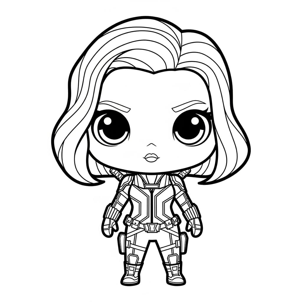 Black Widow Chibi