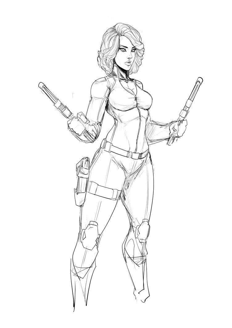 Black Widow dari Marvel Comics