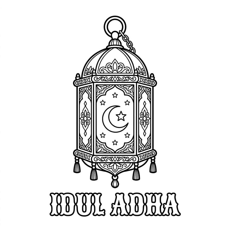 Cahaya Lampu Idul Adha