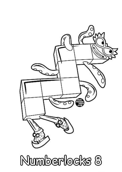 Delapan Numberblocks