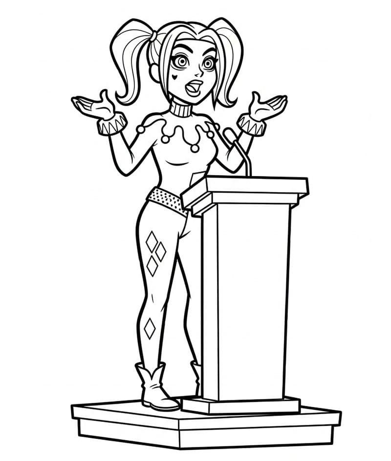 Harley Quinn angkat bicara