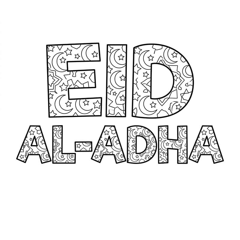 Huruf Bintang Idul Adha