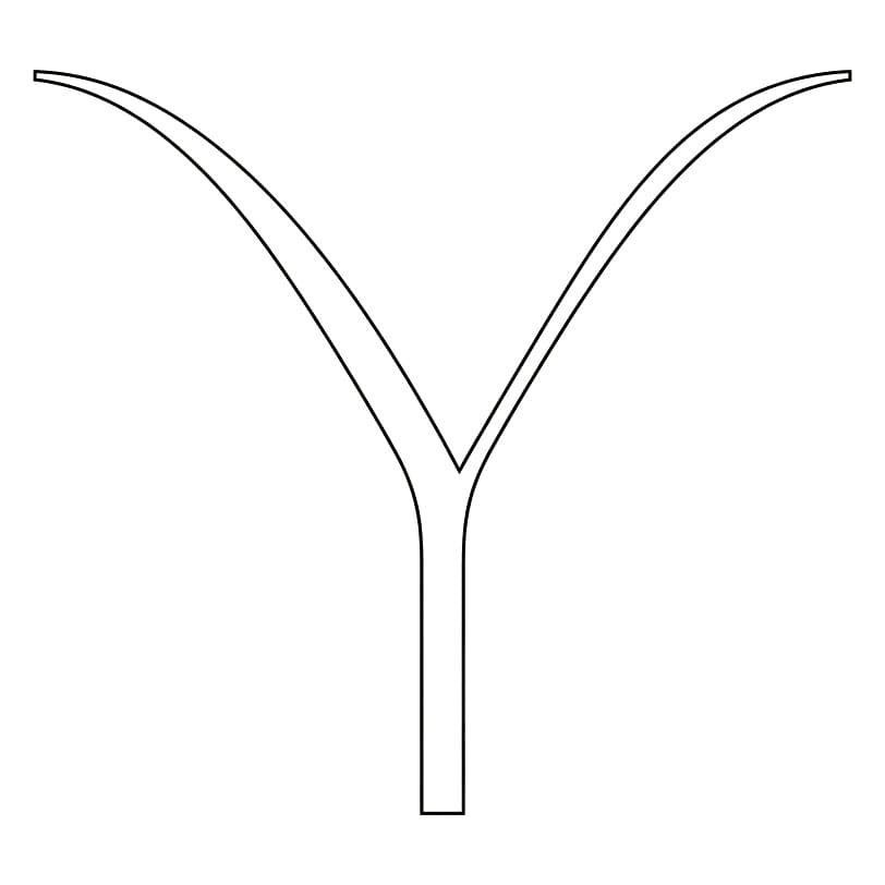 Huruf Y diperpanjang