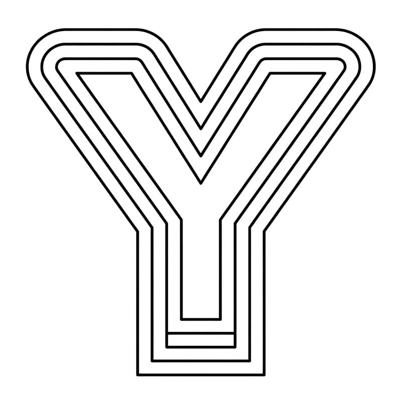 Huruf Y memiliki banyak lapisan