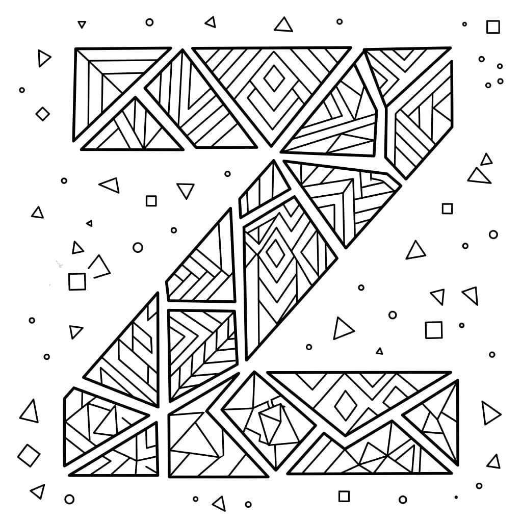 Huruf Z adalah fragmen