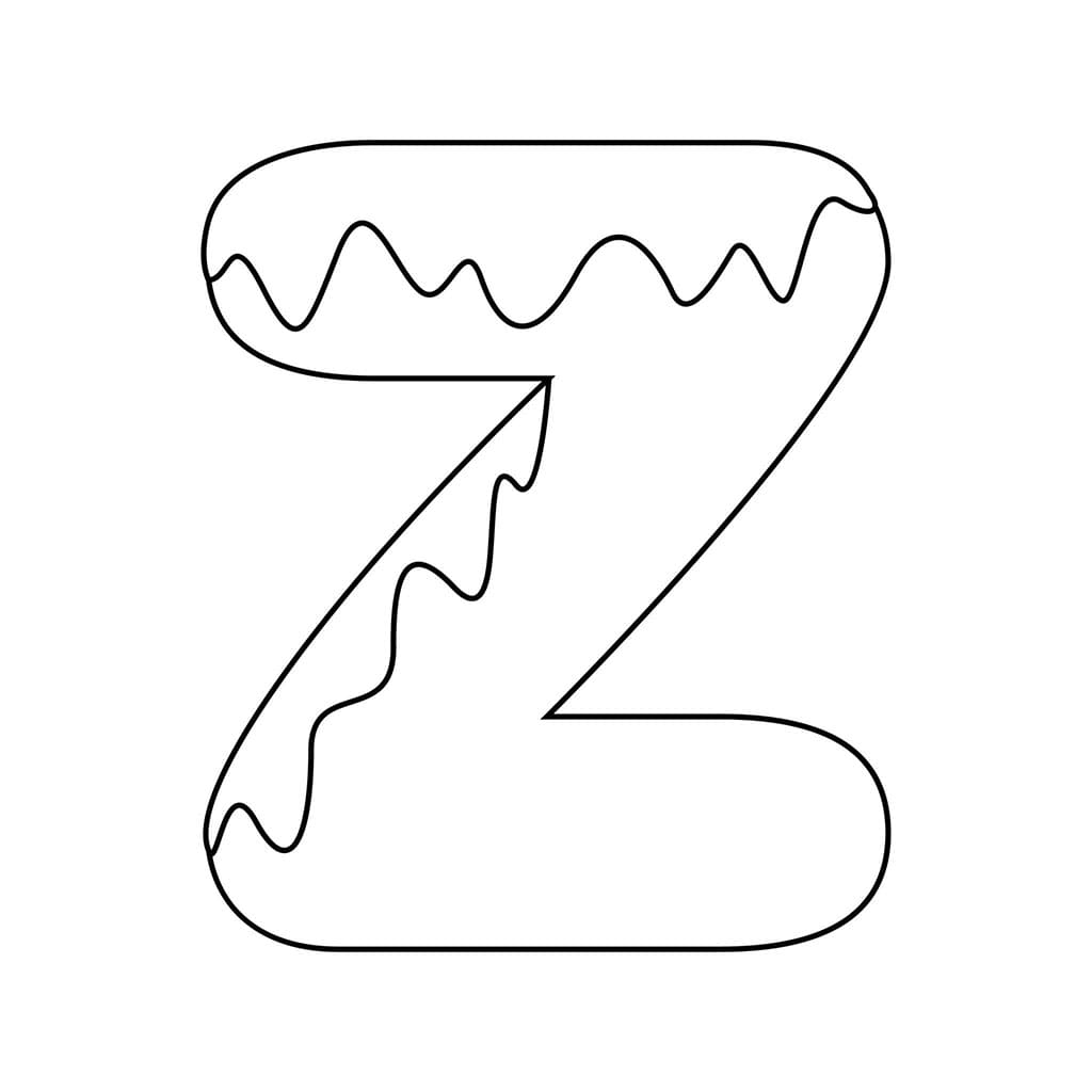 Huruf Z dalam skema warna