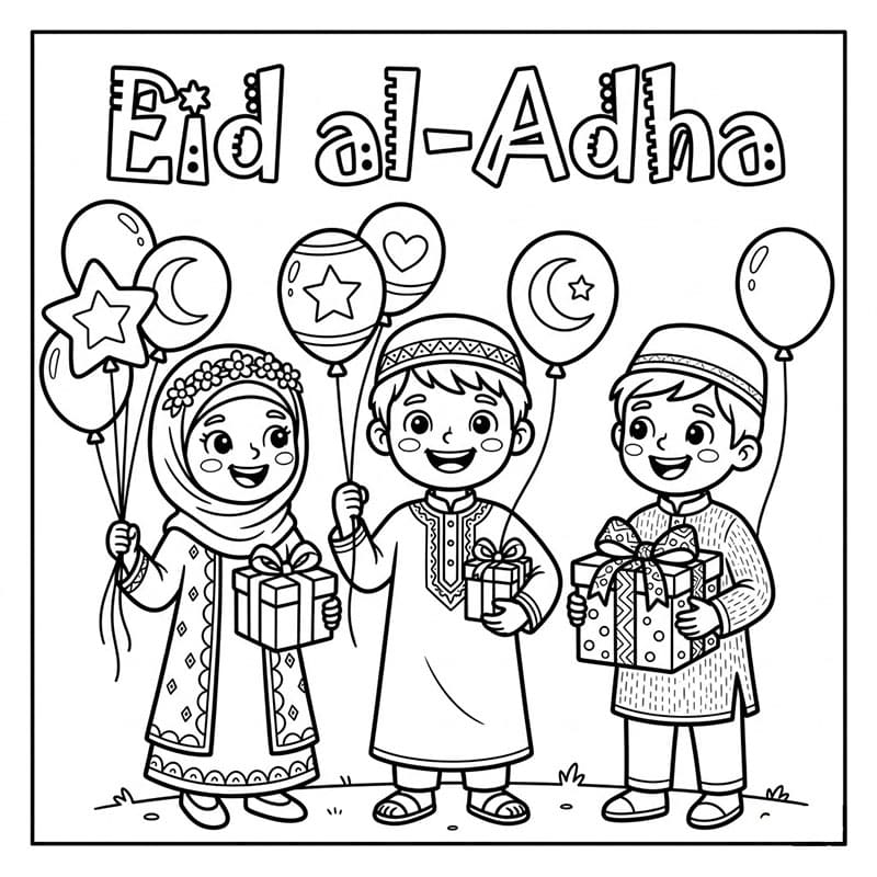 Keceriaan Anak Idul Adha