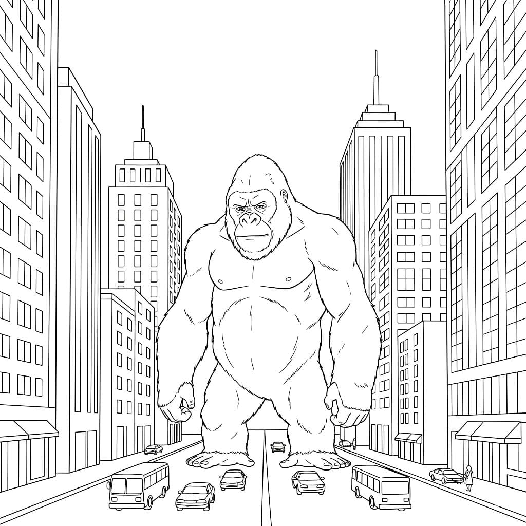 King Kong di kota