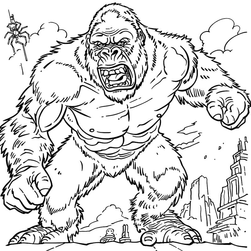 King Kong marah gratis