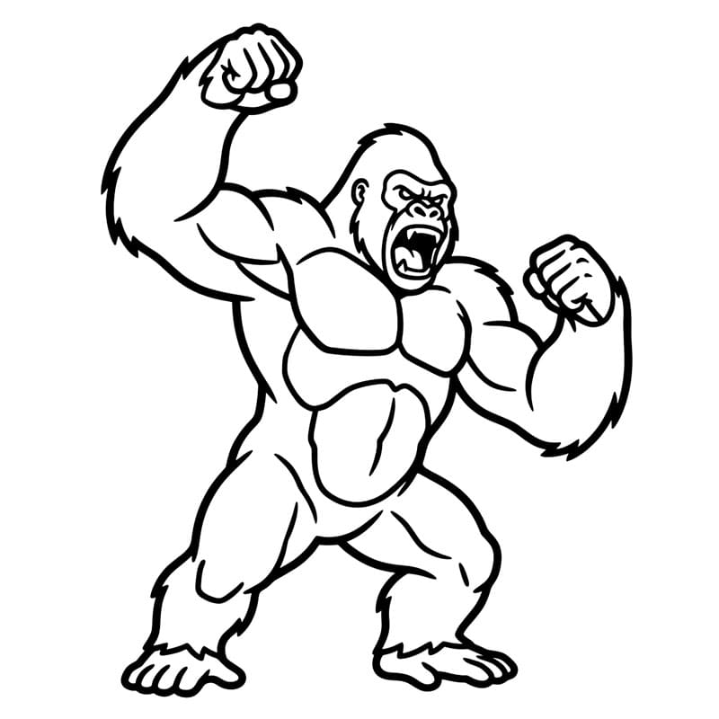 King Kong sangat kuat