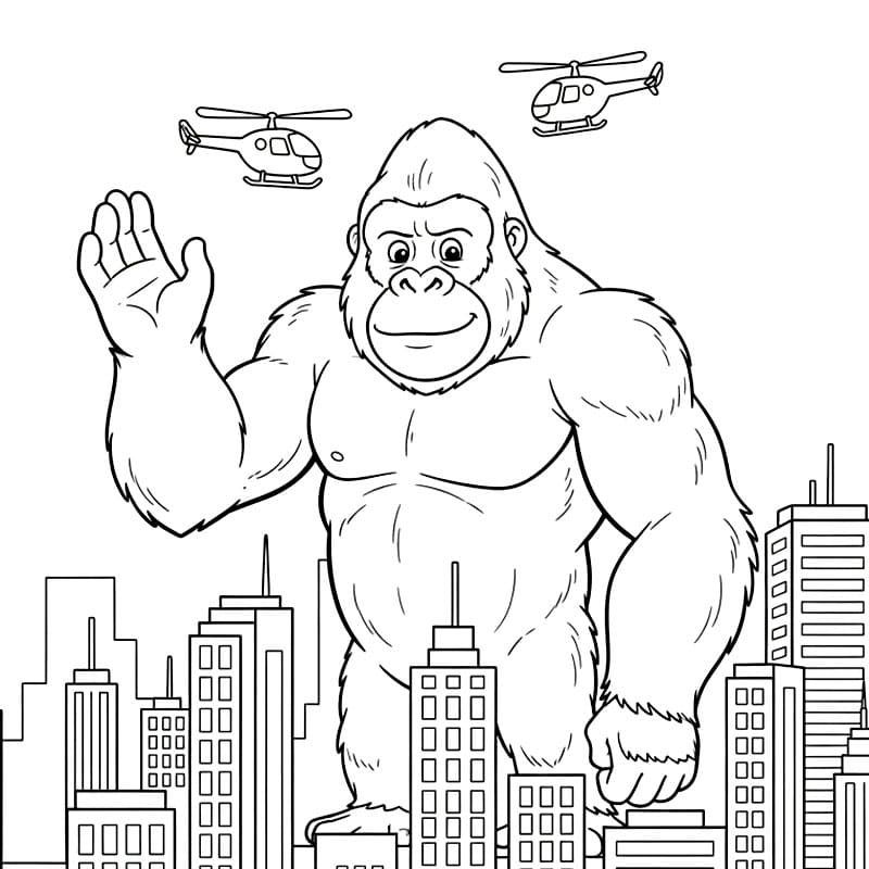 King Kong yang ramah